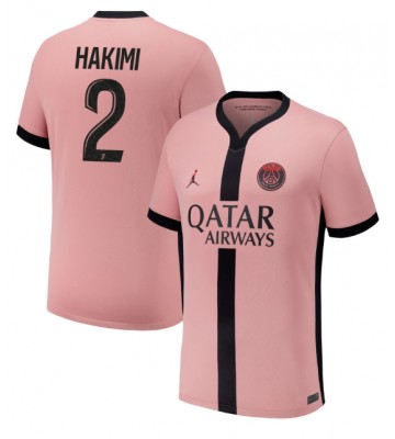 Paris Saint-Germain Achraf Hakimi #2 Tredjetröja 2024-25 Kortärmad